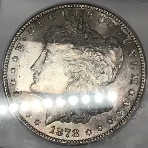1878 S Morgan Silver Dollar ICG 